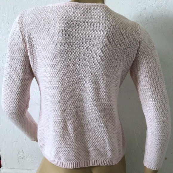 (MAKE OFFER) Cream Boatneck Sweater - Picture 4 of 7